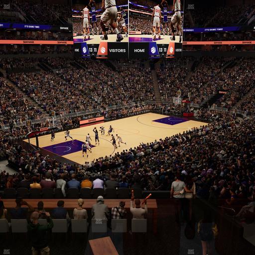 Mortgage Matchup Center - Section North Lounge 2 Seat View