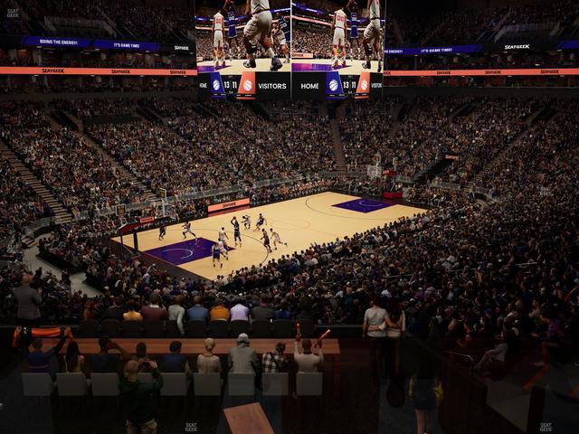 Mortgage Matchup Center - Section North Lounge 2 Seat View