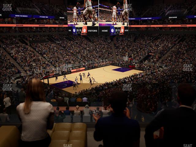 Mortgage Matchup Center - Section North Lounge 2 Seat View