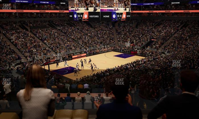 Mortgage Matchup Center - Section North Lounge 2 Seat View