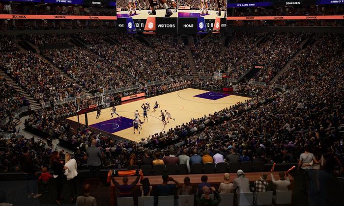 Mortgage Matchup Center - Section North Lounge 3 Seat View