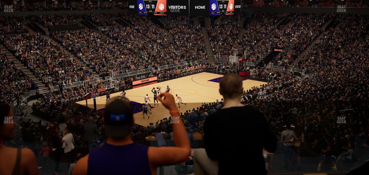 Mortgage Matchup Center - Section North Lounge 3 Seat View