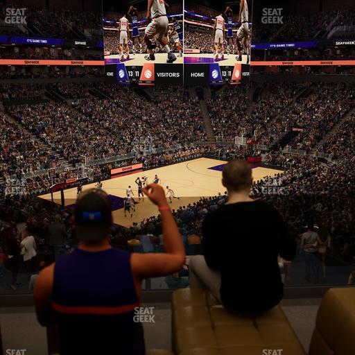 Mortgage Matchup Center - Section North Lounge 3 Seat View