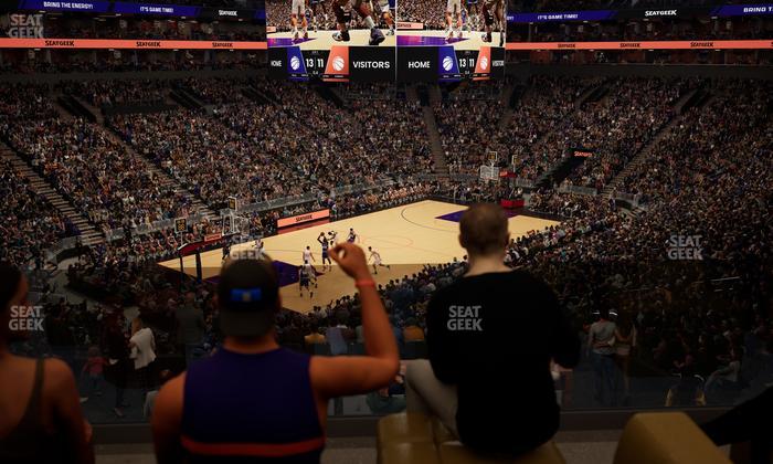 Mortgage Matchup Center - Section North Lounge 3 Seat View