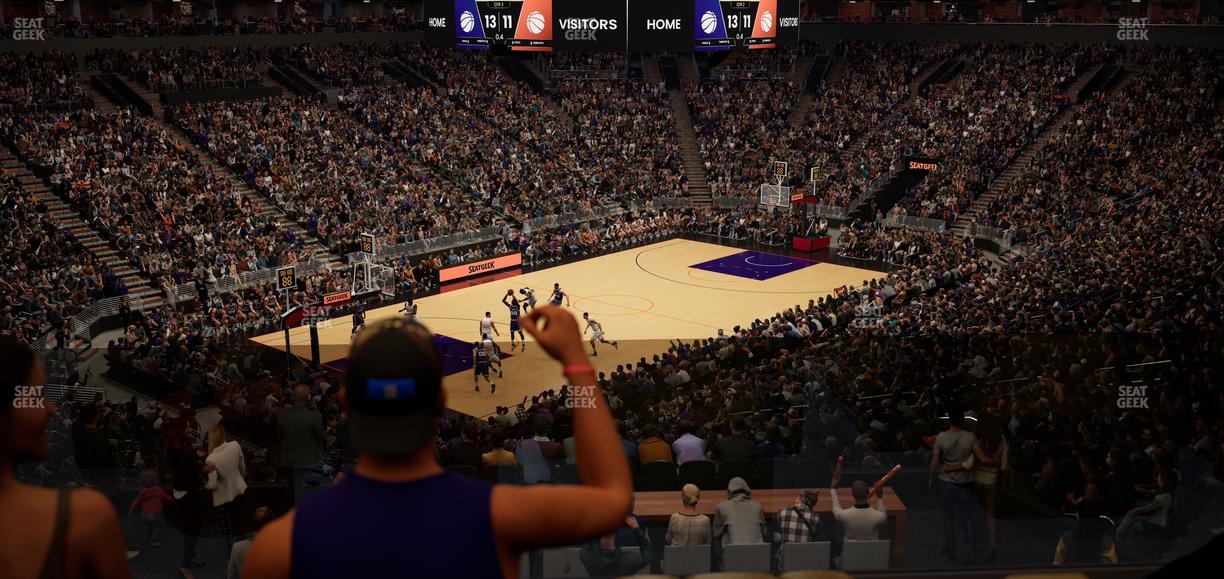 Mortgage Matchup Center - Section North Lounge 3 Seat View