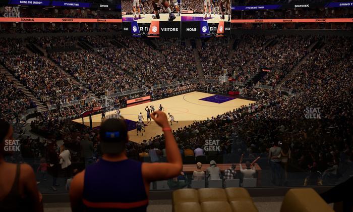 Mortgage Matchup Center - Section North Lounge 3 Seat View