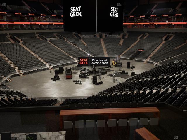 Mortgage Matchup Center - Section North Lounge 3 Seat View