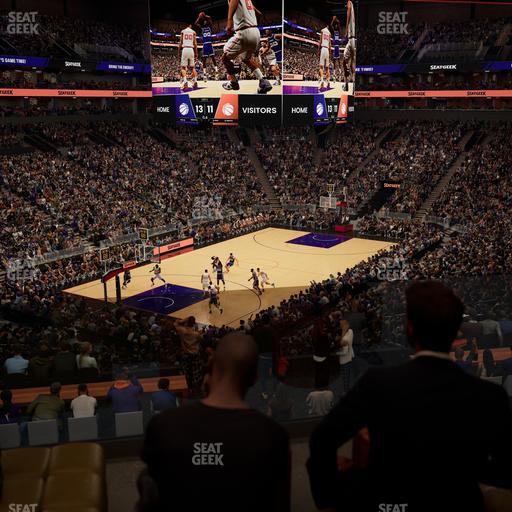 Mortgage Matchup Center - Section North Lounge 4 Seat View