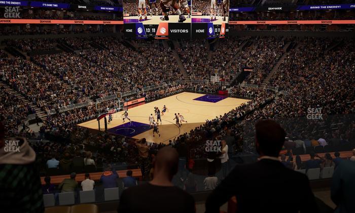 Mortgage Matchup Center - Section North Lounge 4 Seat View