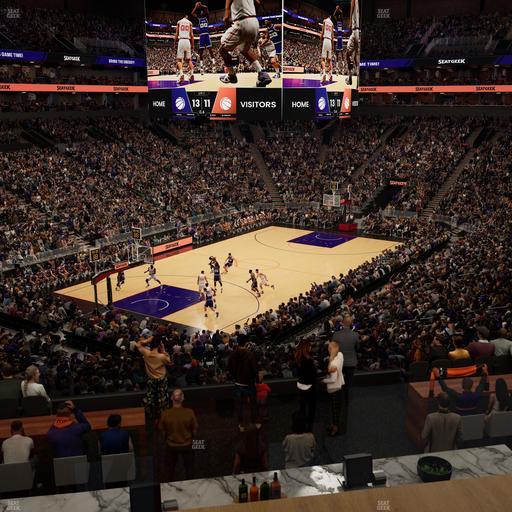 Mortgage Matchup Center - Section North Lounge 4 Seat View