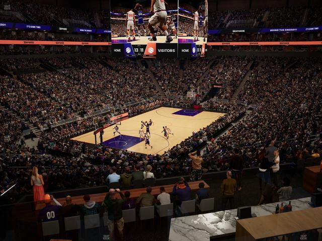 Mortgage Matchup Center - Section North Lounge 5 Seat View