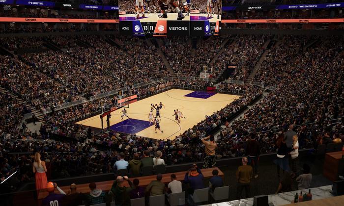 Mortgage Matchup Center - Section North Lounge 5 Seat View