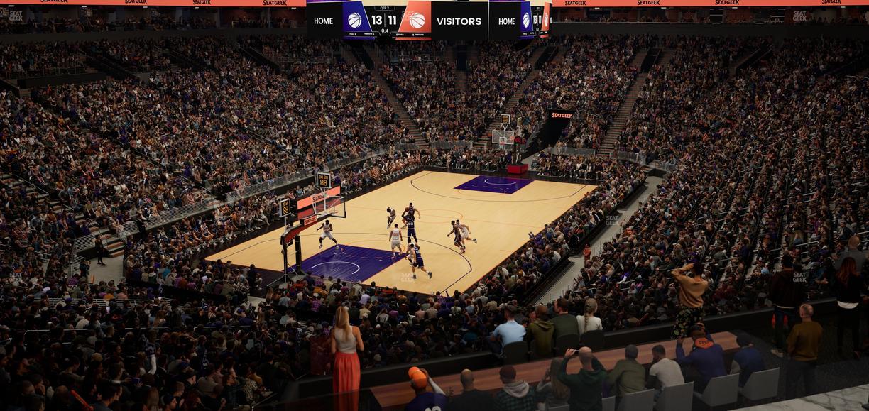 Mortgage Matchup Center - Section North Lounge 6 Seat View