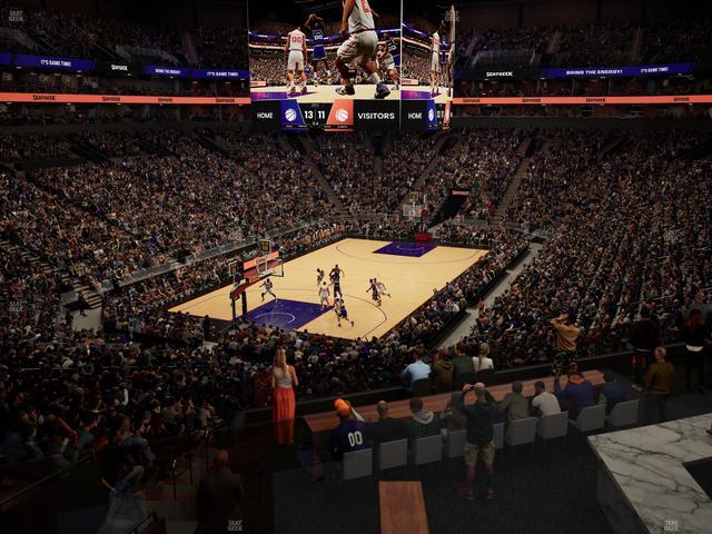 Mortgage Matchup Center - Section North Lounge 6 Seat View