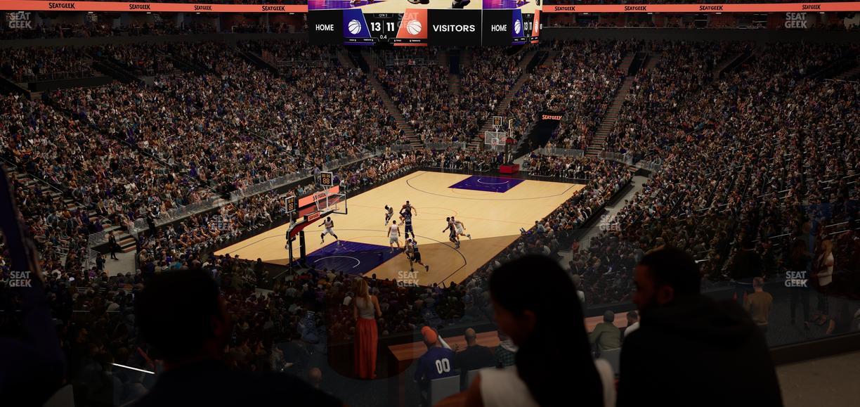 Mortgage Matchup Center - Section North Lounge 6 Seat View