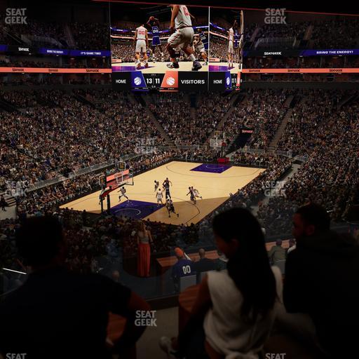 Mortgage Matchup Center - Section North Lounge 6 Seat View