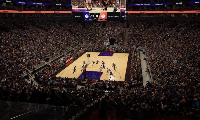 Mortgage Matchup Center - Section North Lounge 7 Seat View