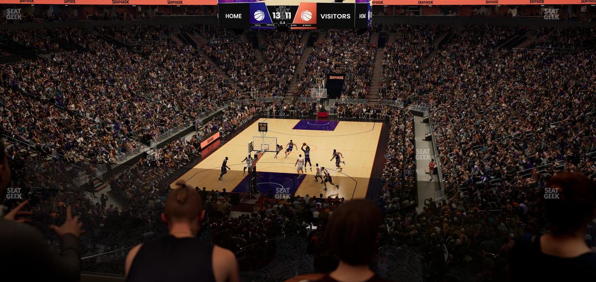 Mortgage Matchup Center - Section North Lounge 7 Seat View