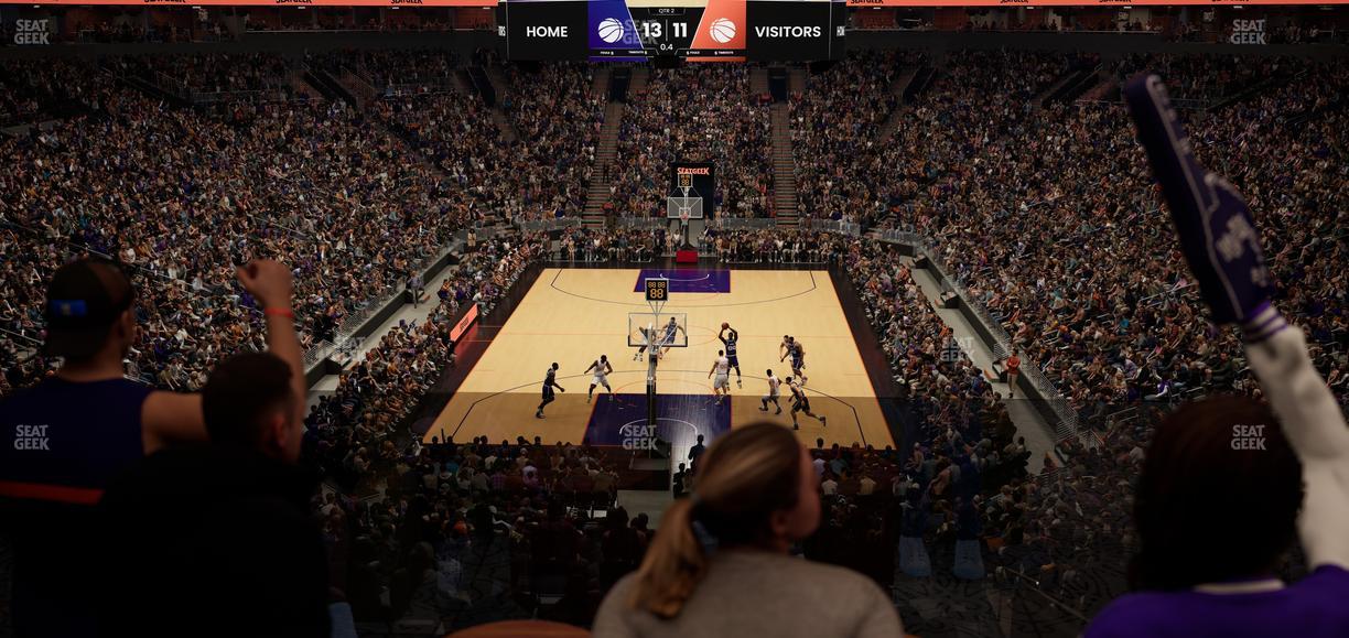 Mortgage Matchup Center - Section North Lounge 8 Seat View