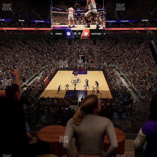 Mortgage Matchup Center - Section North Lounge 8 Seat View