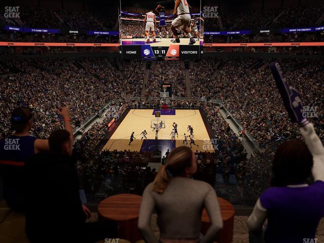 Mortgage Matchup Center - Section North Lounge 8 Seat View