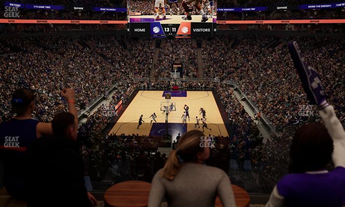 Mortgage Matchup Center - Section North Lounge 8 Seat View