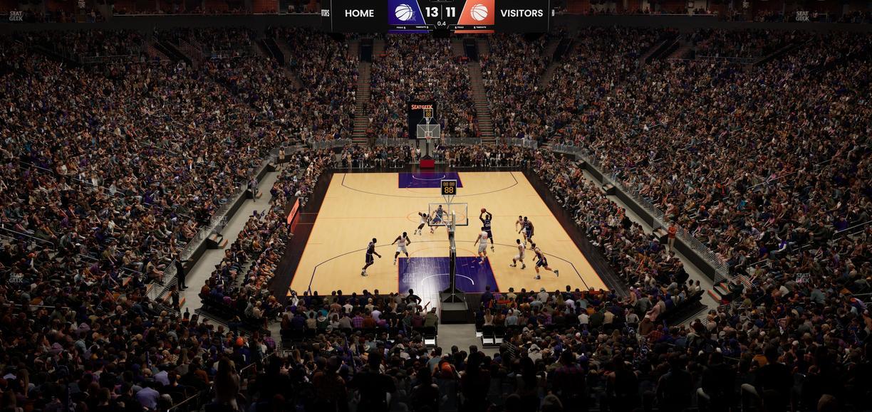 Mortgage Matchup Center - Section North Lounge 9 Seat View