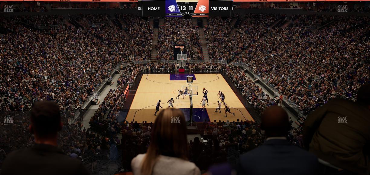 Mortgage Matchup Center - Section North Lounge 9 Seat View