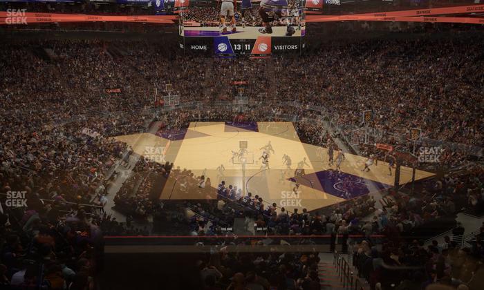 Mortgage Matchup Center - Section Northeast Bar Seat View