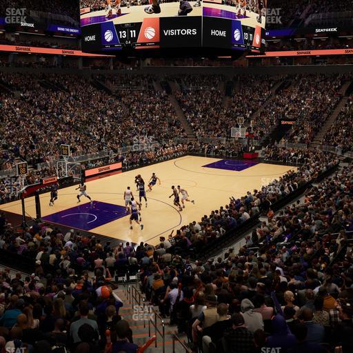 Mortgage Matchup Center - Section Northwest Bar Seat View