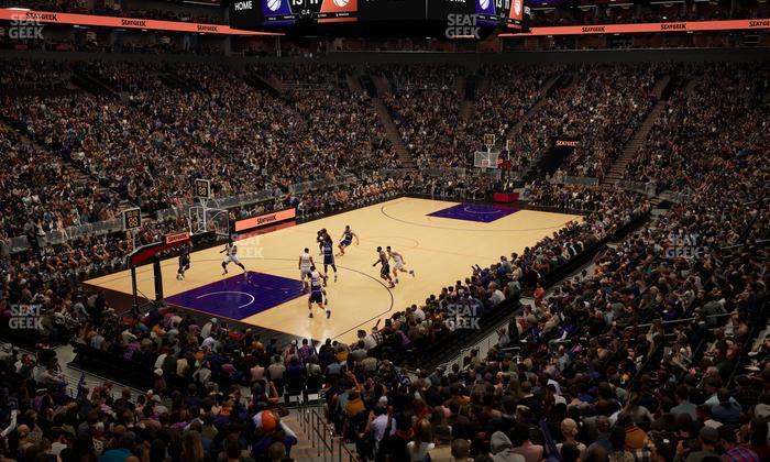 Mortgage Matchup Center - Section Northwest Bar Seat View