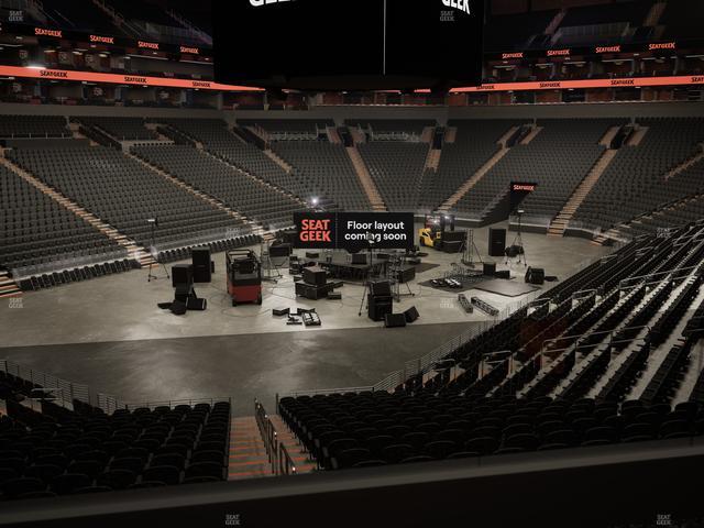 Mortgage Matchup Center - Section Northwest Bar Seat View