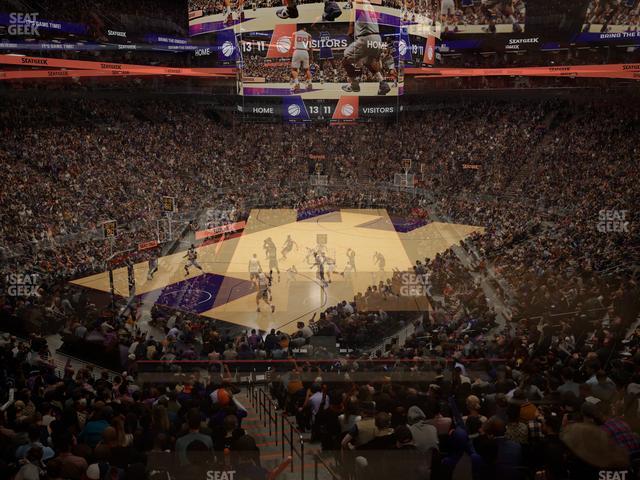 Mortgage Matchup Center - Section Northwest Bar Seat View