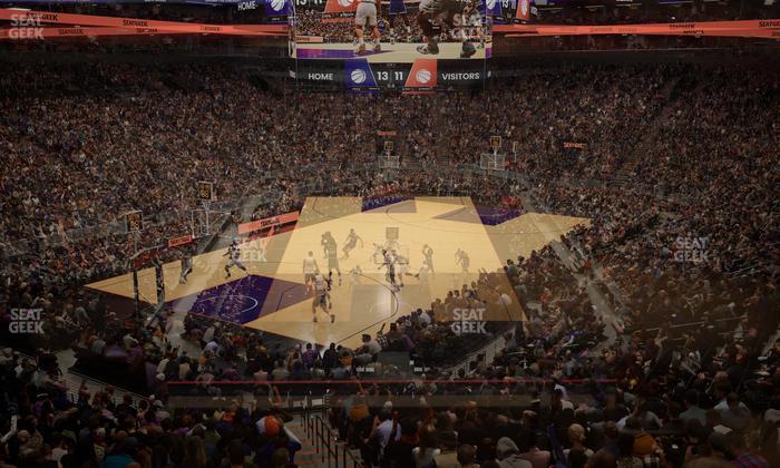 Mortgage Matchup Center - Section Northwest Bar Seat View