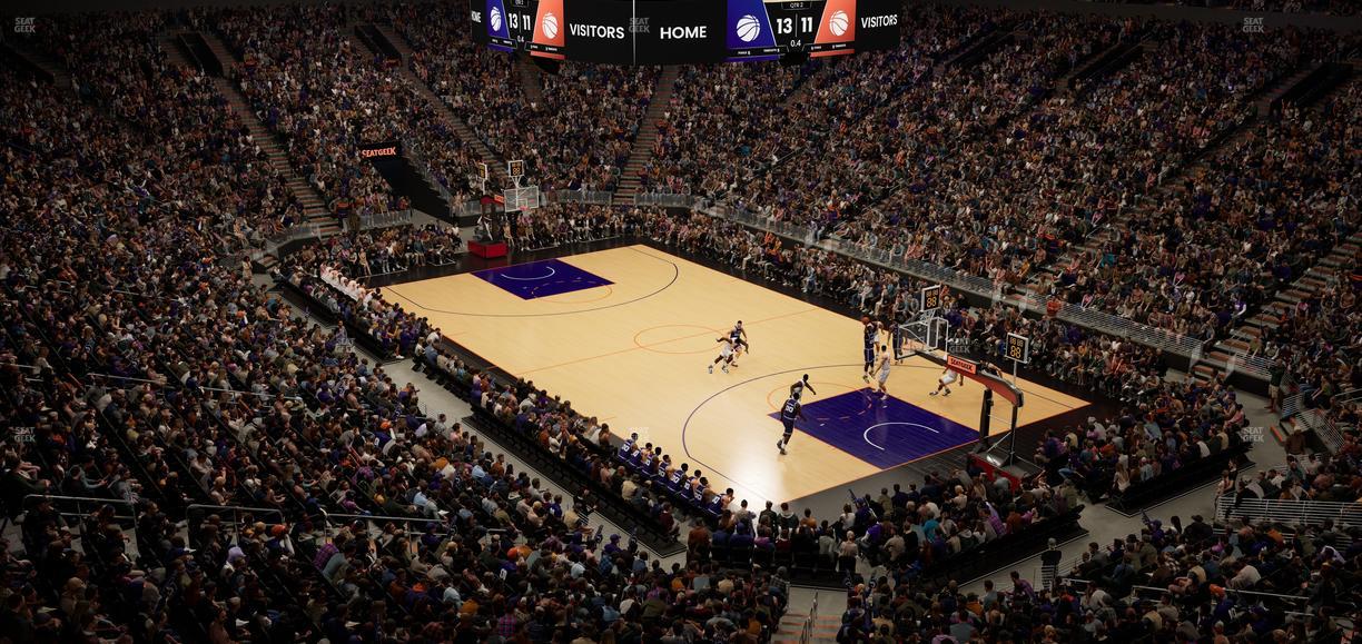 Mortgage Matchup Center - Section Party Suite 1 Seat View