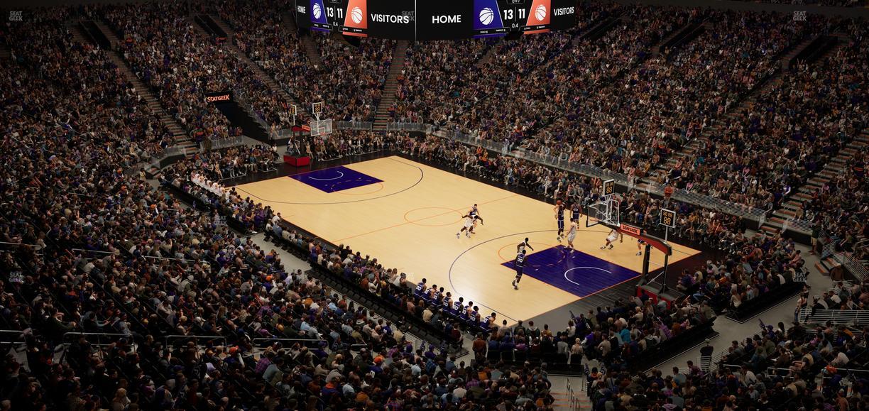 Mortgage Matchup Center - Section Party Suite 2 Seat View