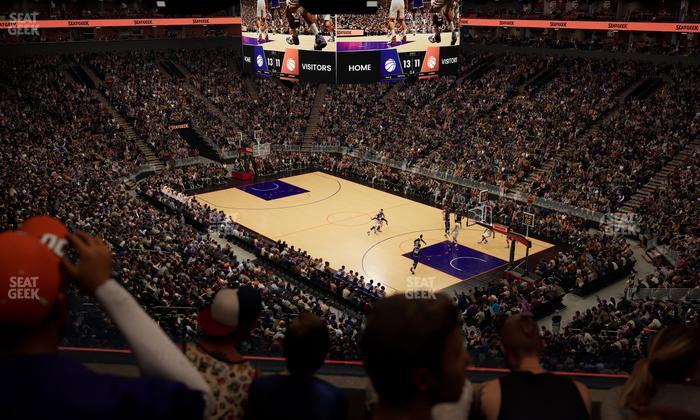 Mortgage Matchup Center - Section Party Suite 2 Seat View