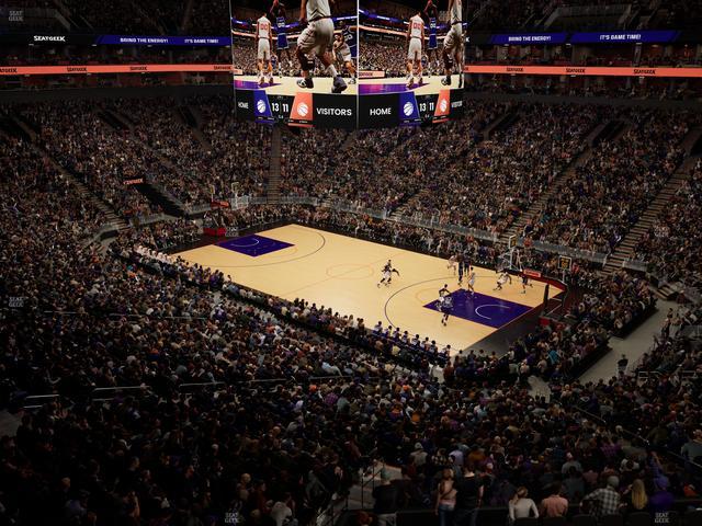 Mortgage Matchup Center - Section Party Suite 3 Seat View