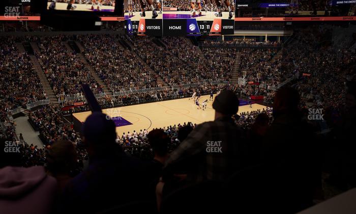 Mortgage Matchup Center - Section Suite A 12 Seat View