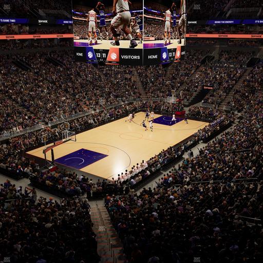 Mortgage Matchup Center - Section Suite B 16 Seat View