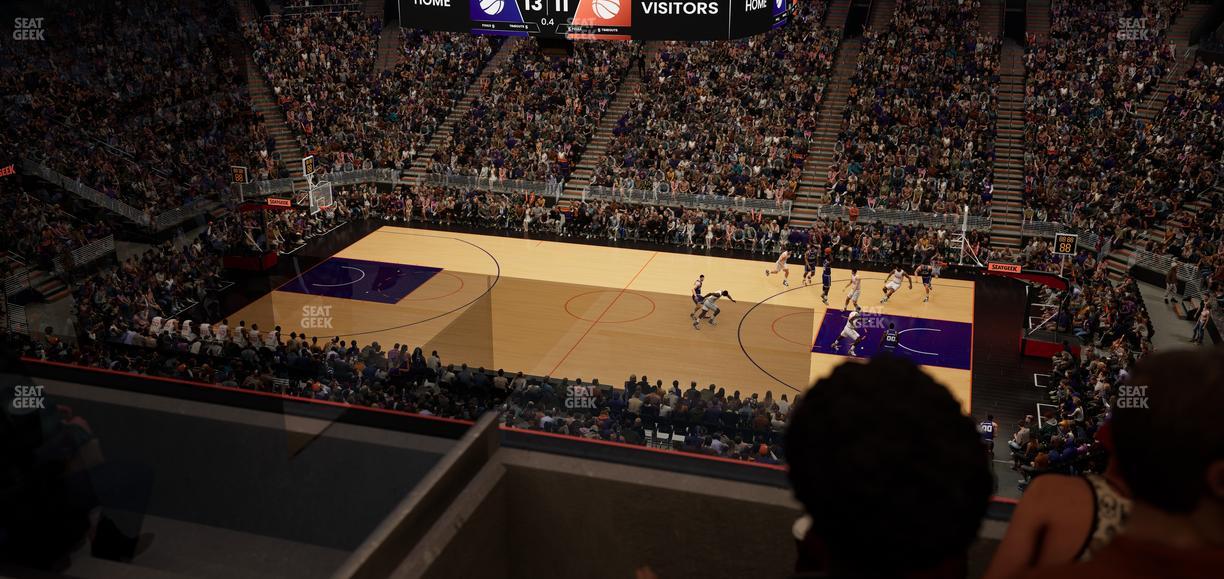 Mortgage Matchup Center - Section Suite B 3 Seat View