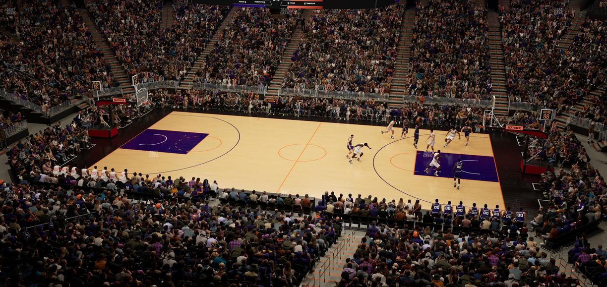 Mortgage Matchup Center - Section Suite B 4 Seat View