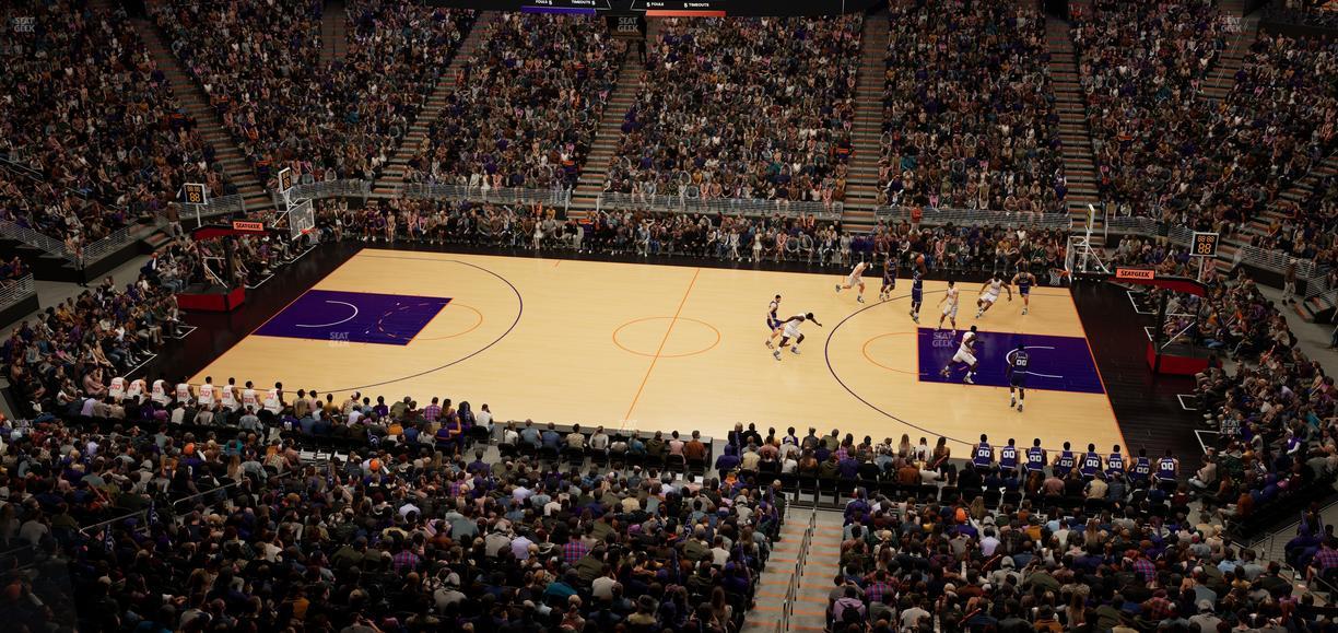 Mortgage Matchup Center - Section Suite B 5 Seat View