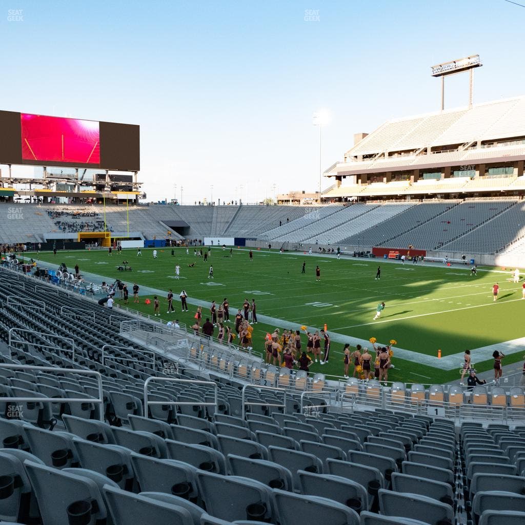 Mountain America Stadium - Section 1 Seat View