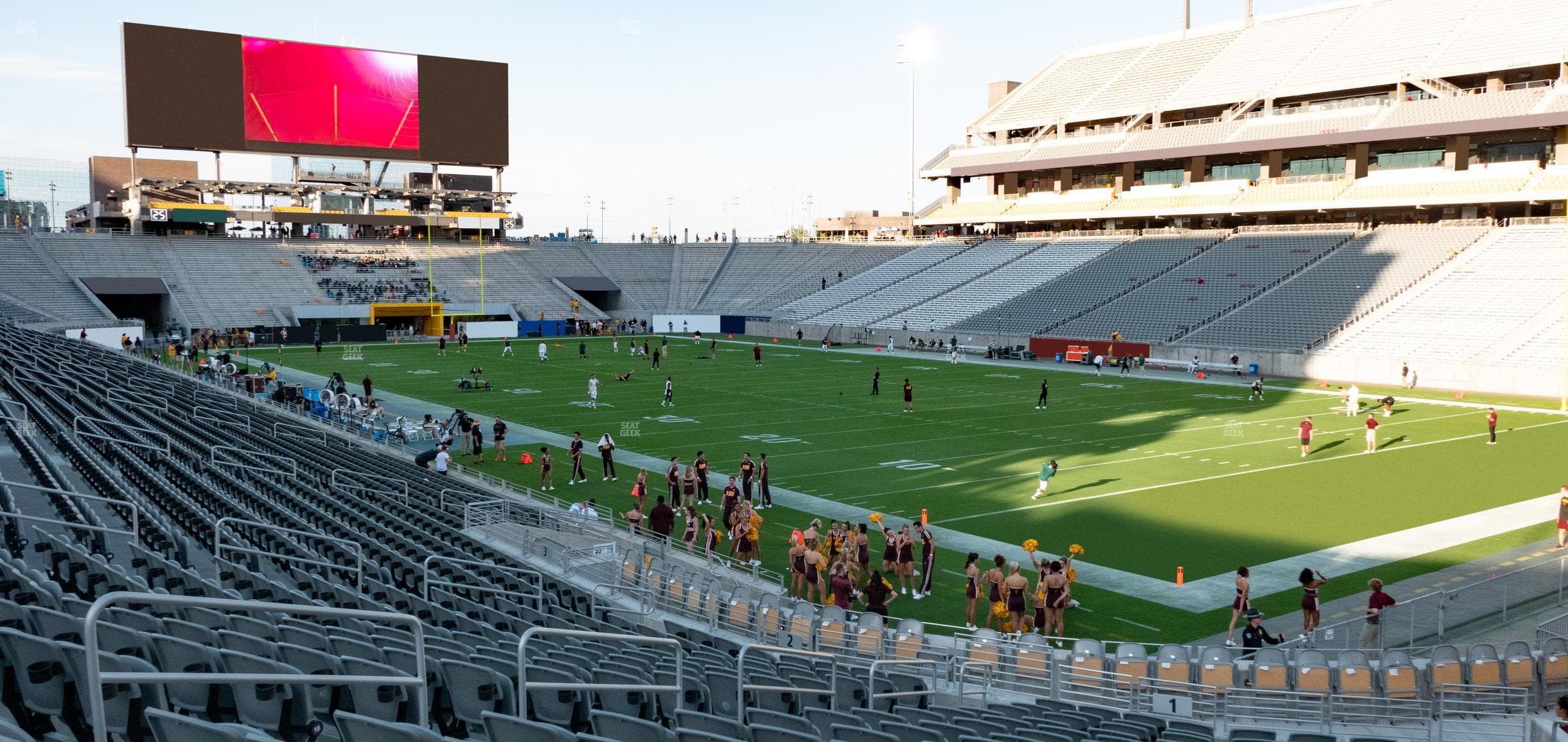 Mountain America Stadium - Section 1 Seat View