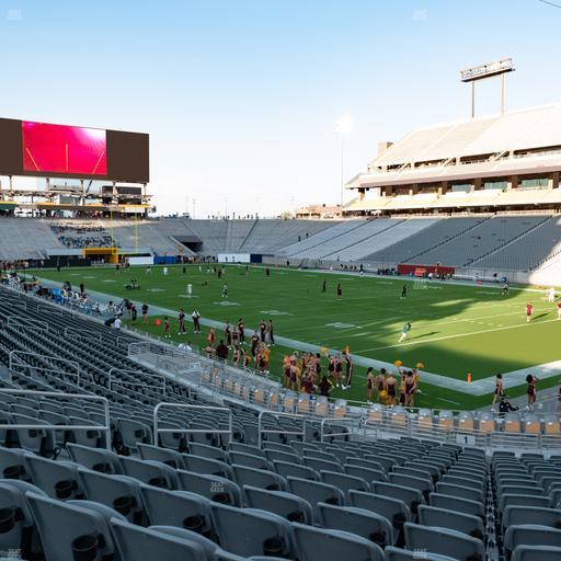 Mountain America Stadium - Section 1 Seat View