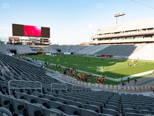 Mountain America Stadium - Section 1 Seat View
