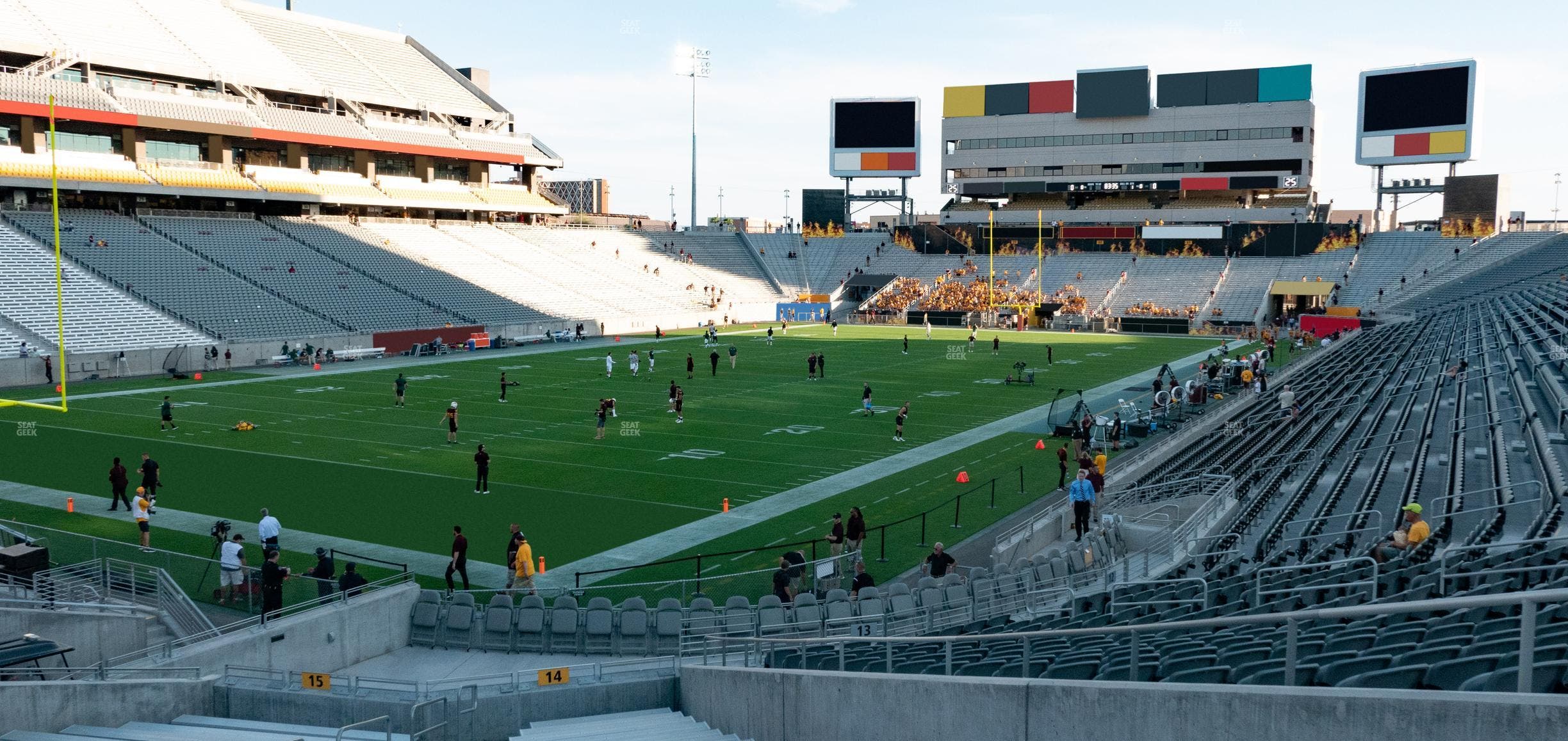 Mountain America Stadium - Section 14 Seat View