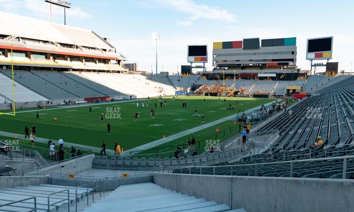 Mountain America Stadium - Section 14 Seat View
