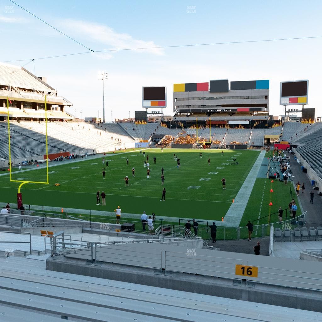 Mountain America Stadium - Section 16 Seat View